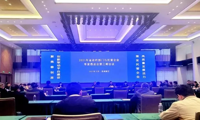 西馳電氣受邀參加2021年省政府部門(mén)與民營(yíng)企業(yè)季度懇談會(huì)第三期會(huì)議(圖1)